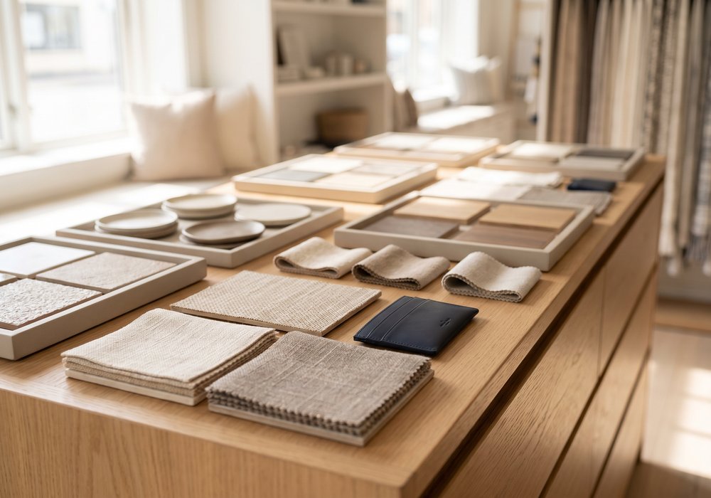 Sample displays in NEST showroom